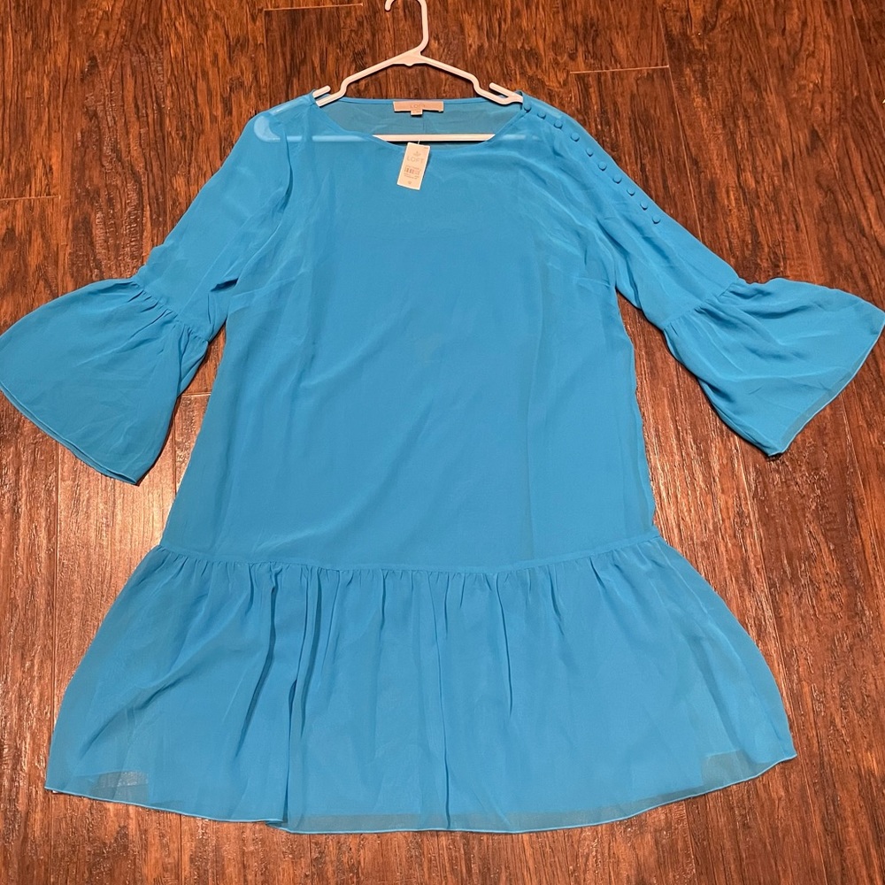 Loft blue dress